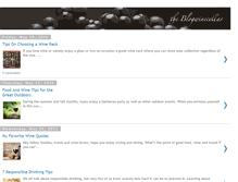 Tablet Screenshot of blogwinecellar.com